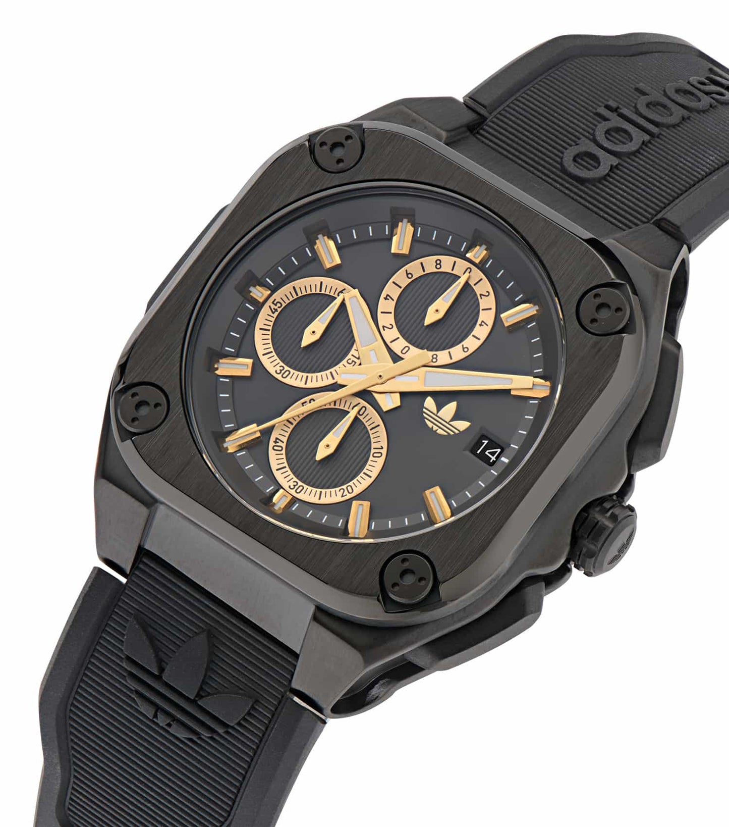 Men City Tech Three Chrono Quartz Watch 45mm