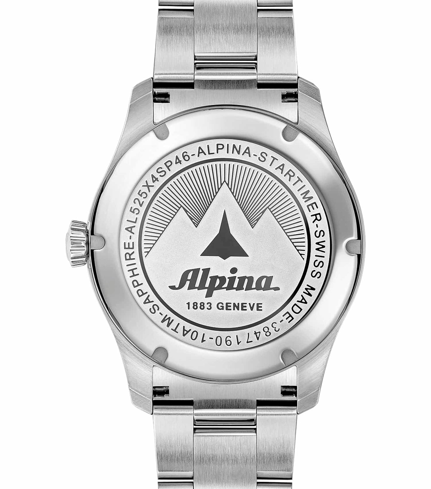 Alpina STARTIMER BLACK  Automatic Watch Men
