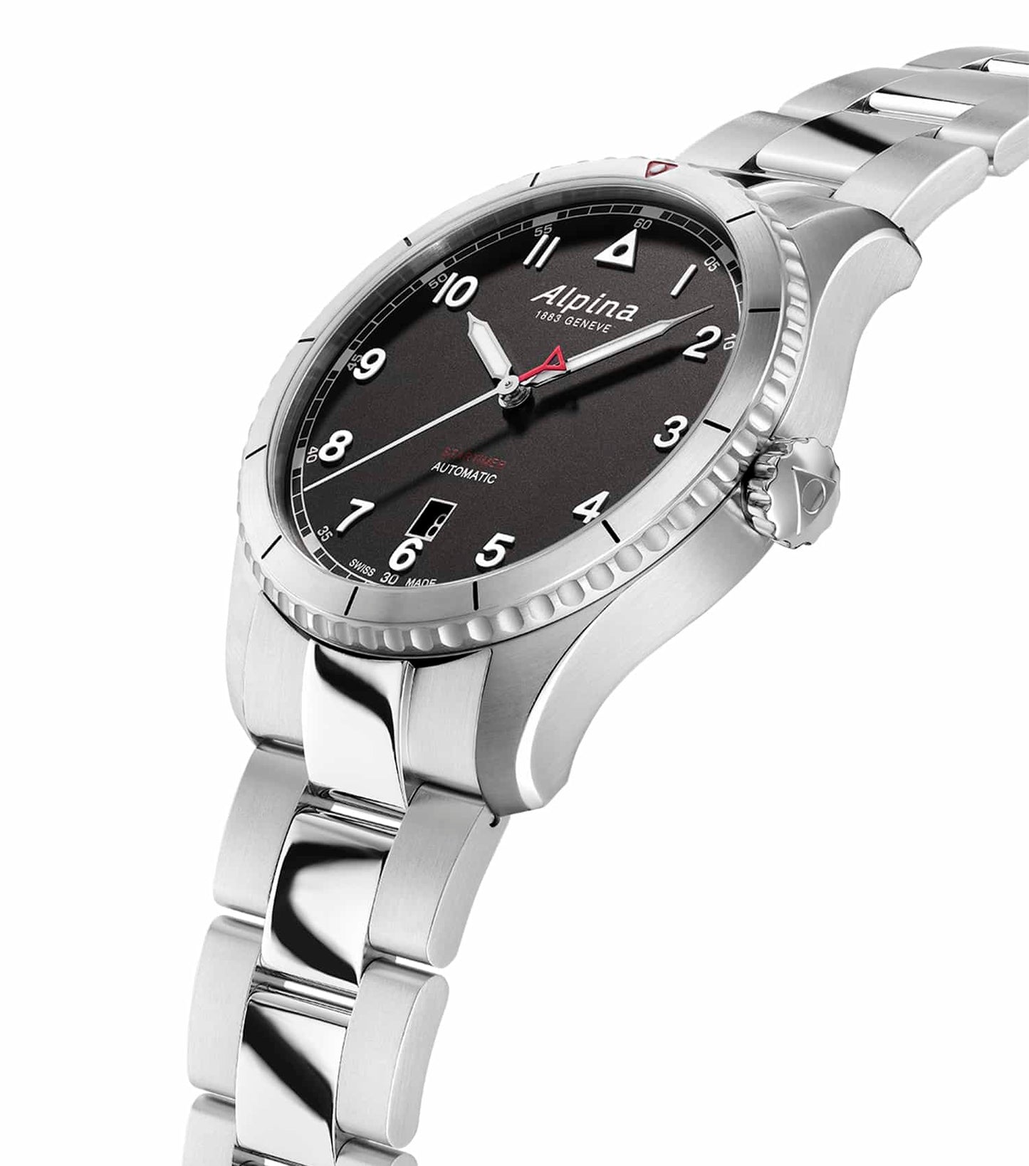 Alpina STARTIMER BLACK  Automatic Watch Men