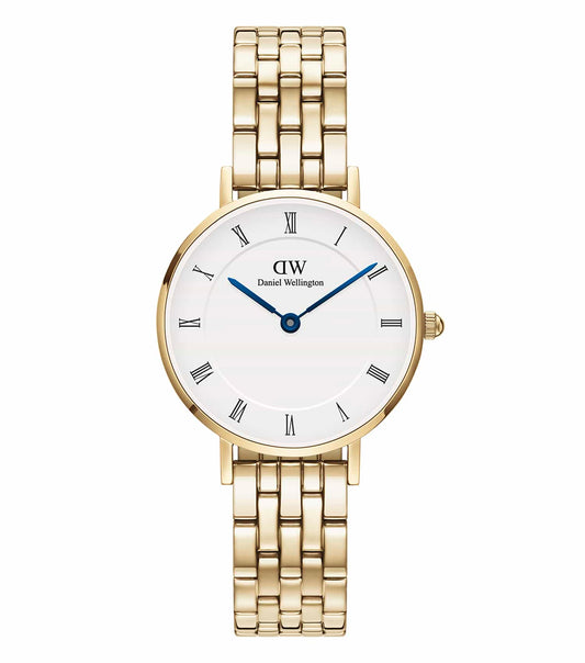 Women Petite Roman Numerals Quartz Watch 28mm