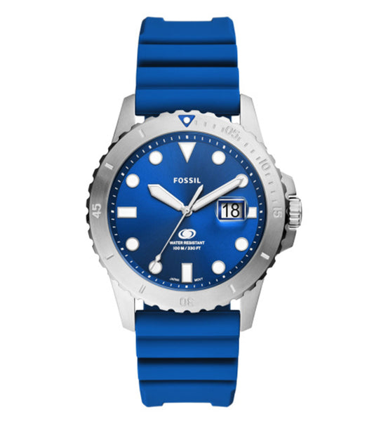 Men Blue Quartz Watch 42mm