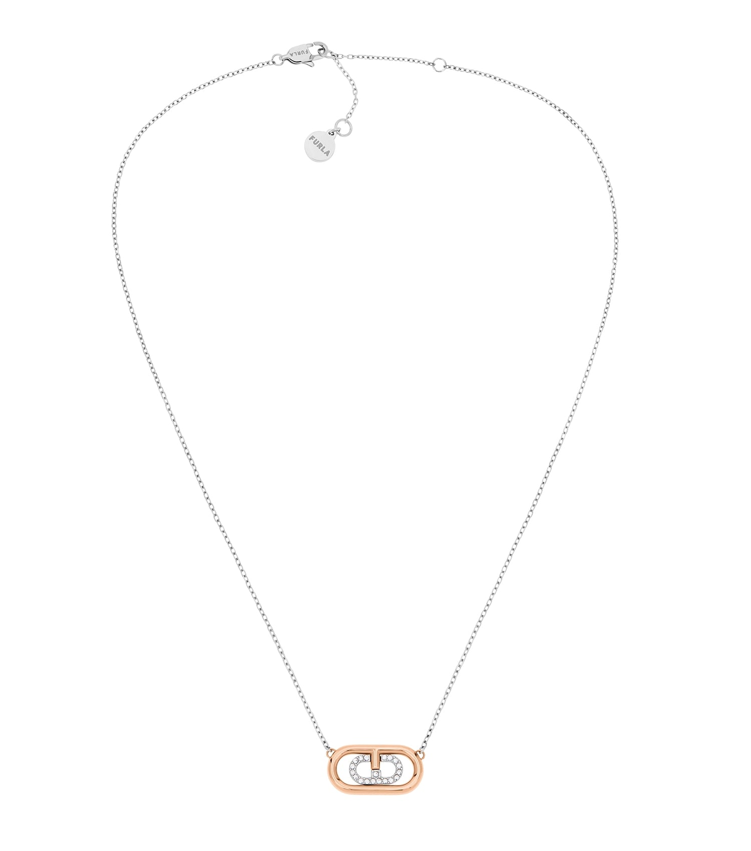 Women OOH Necklace Silver