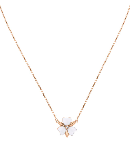 Women FLORA Necklace Rose Gold