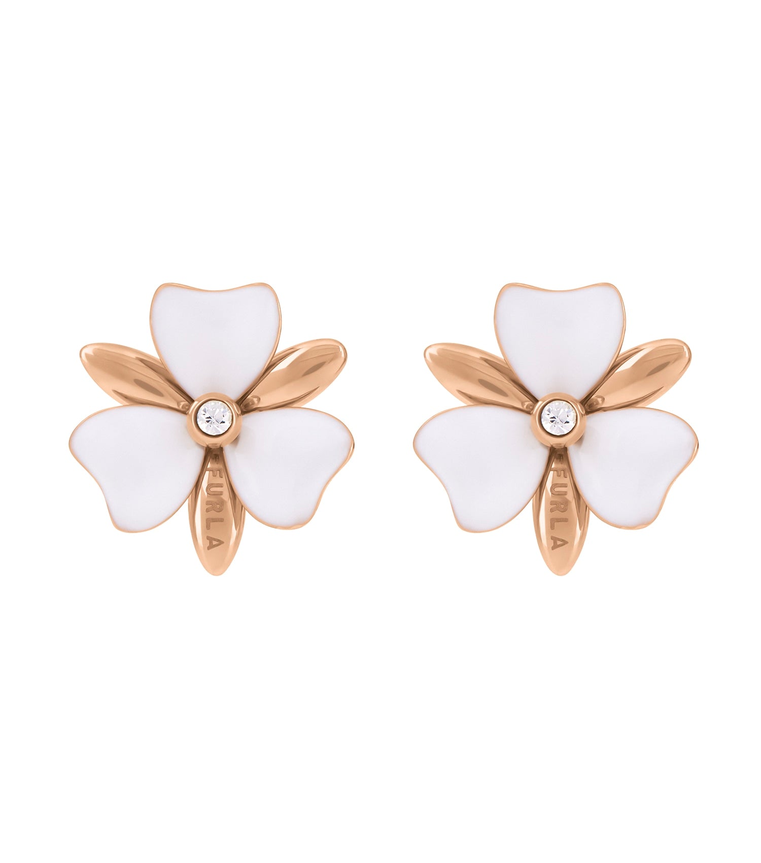 Women FLORA Earrings Rose Gold