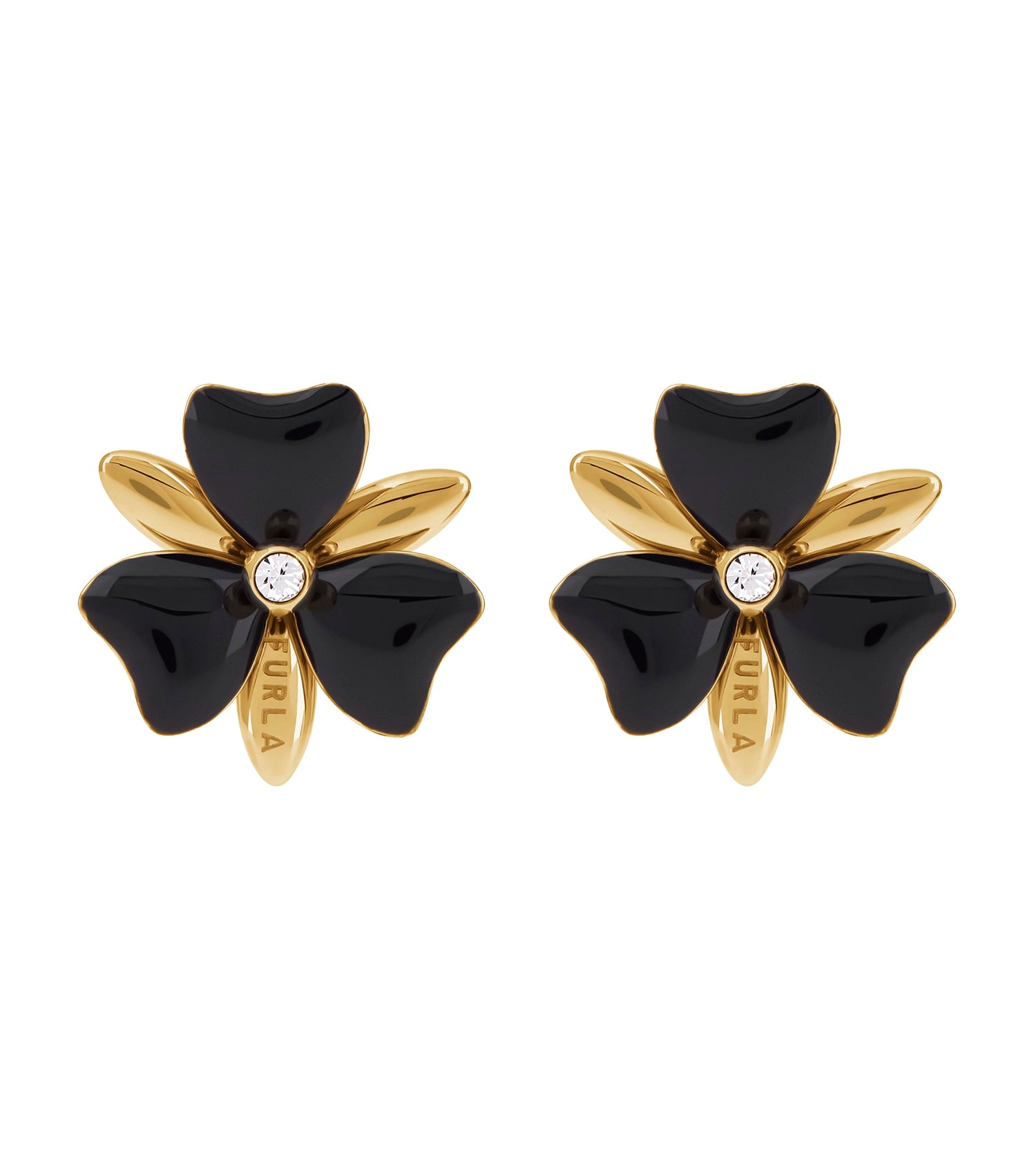 Women FLORA Earrings Gold