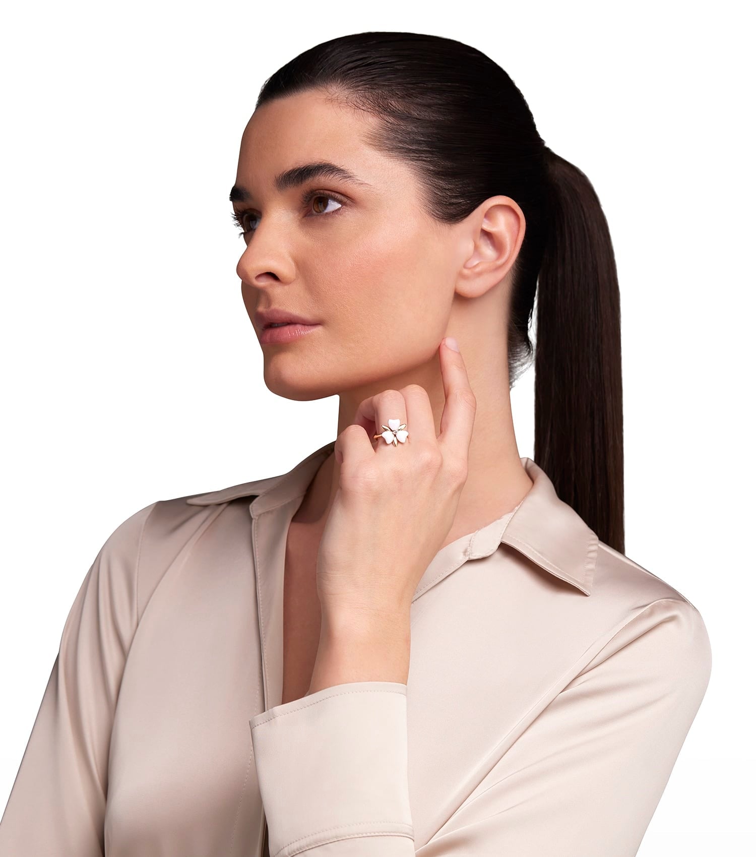 Women FLORA Ring Rose Gold