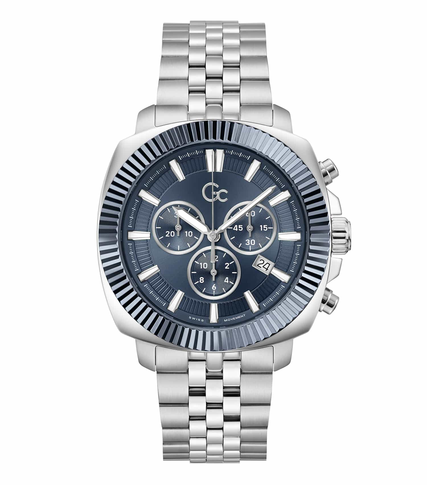 Men Flair Coussin Chronograph Watch 44 Mm