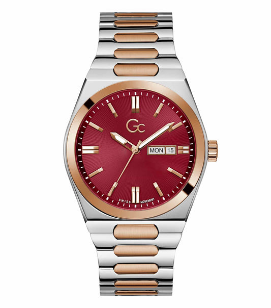 Men Prodigy Quartz Watch 42mm with Red Dial