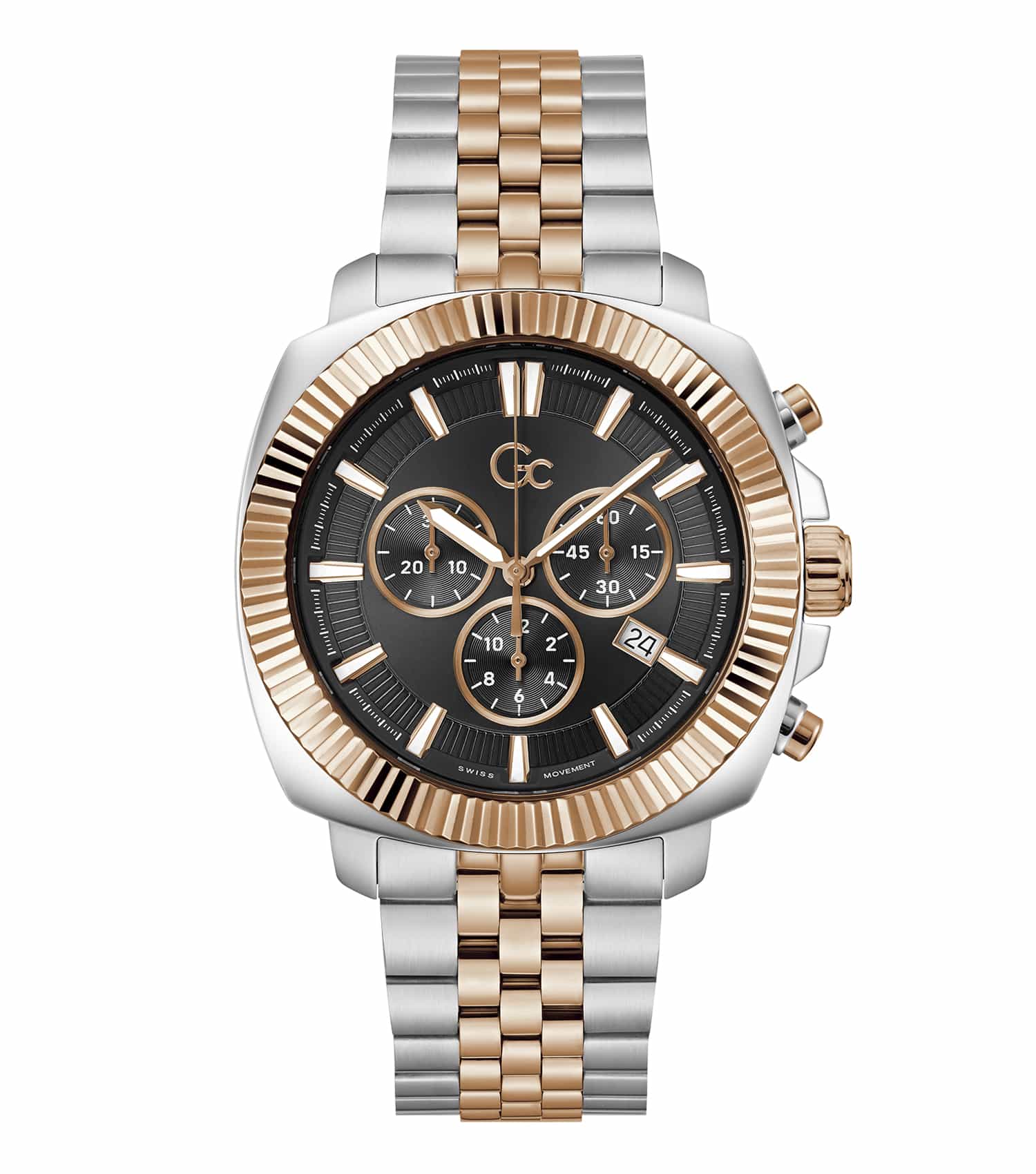 Men Flair Coussin Chronograph Watch 44 Mm