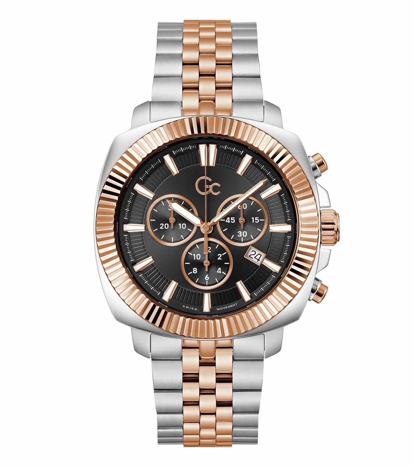 Men Flair Coussin Chronograph Watch 44 Mm