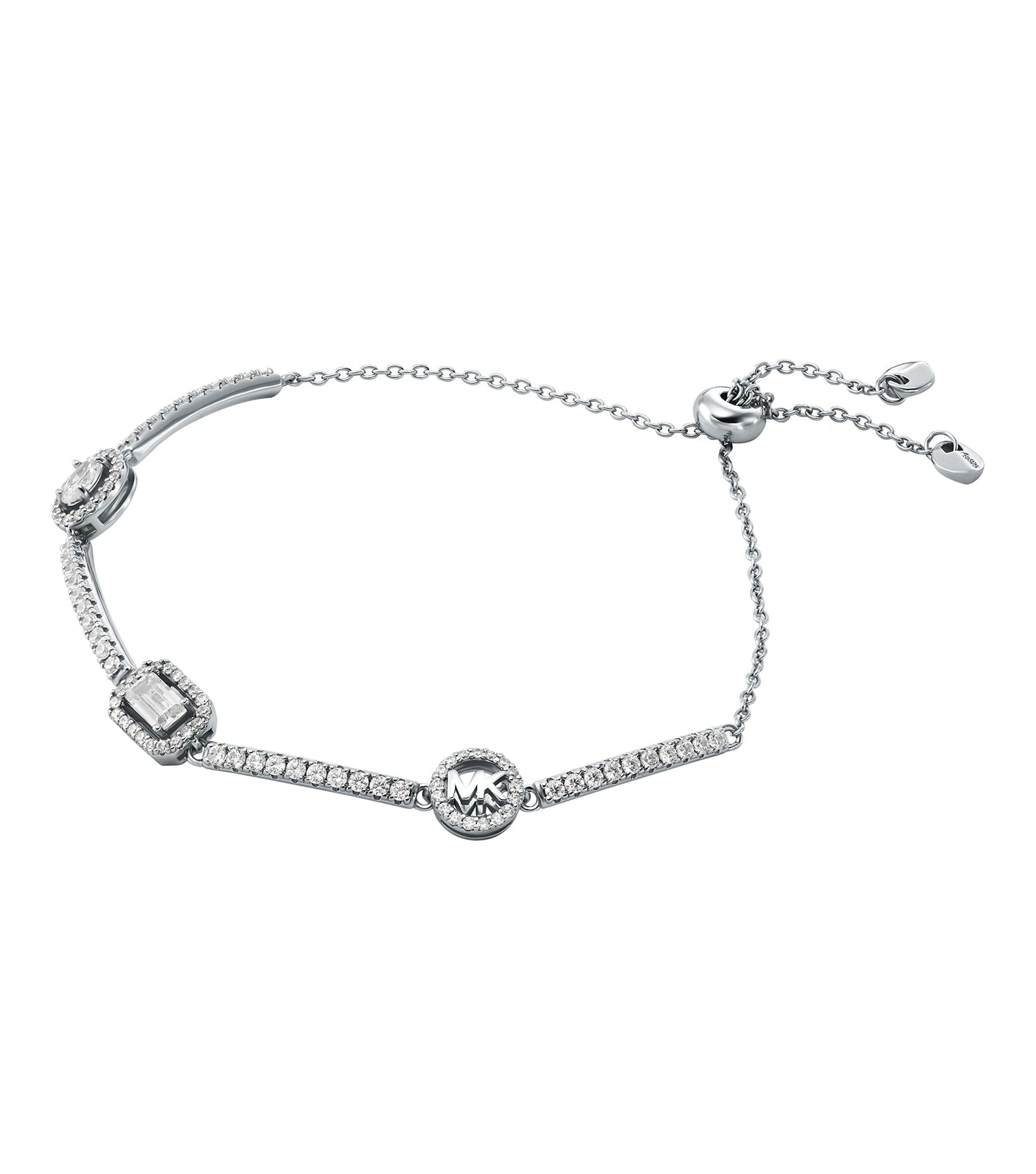 Women Premium Bracelet Silver Stainless Steel