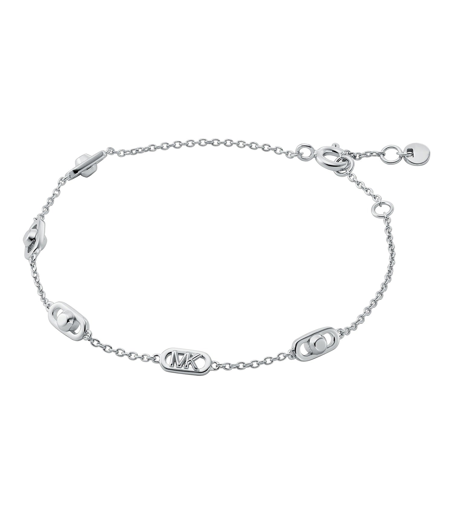 Women Premium Bracelet Silver Stainless Steel