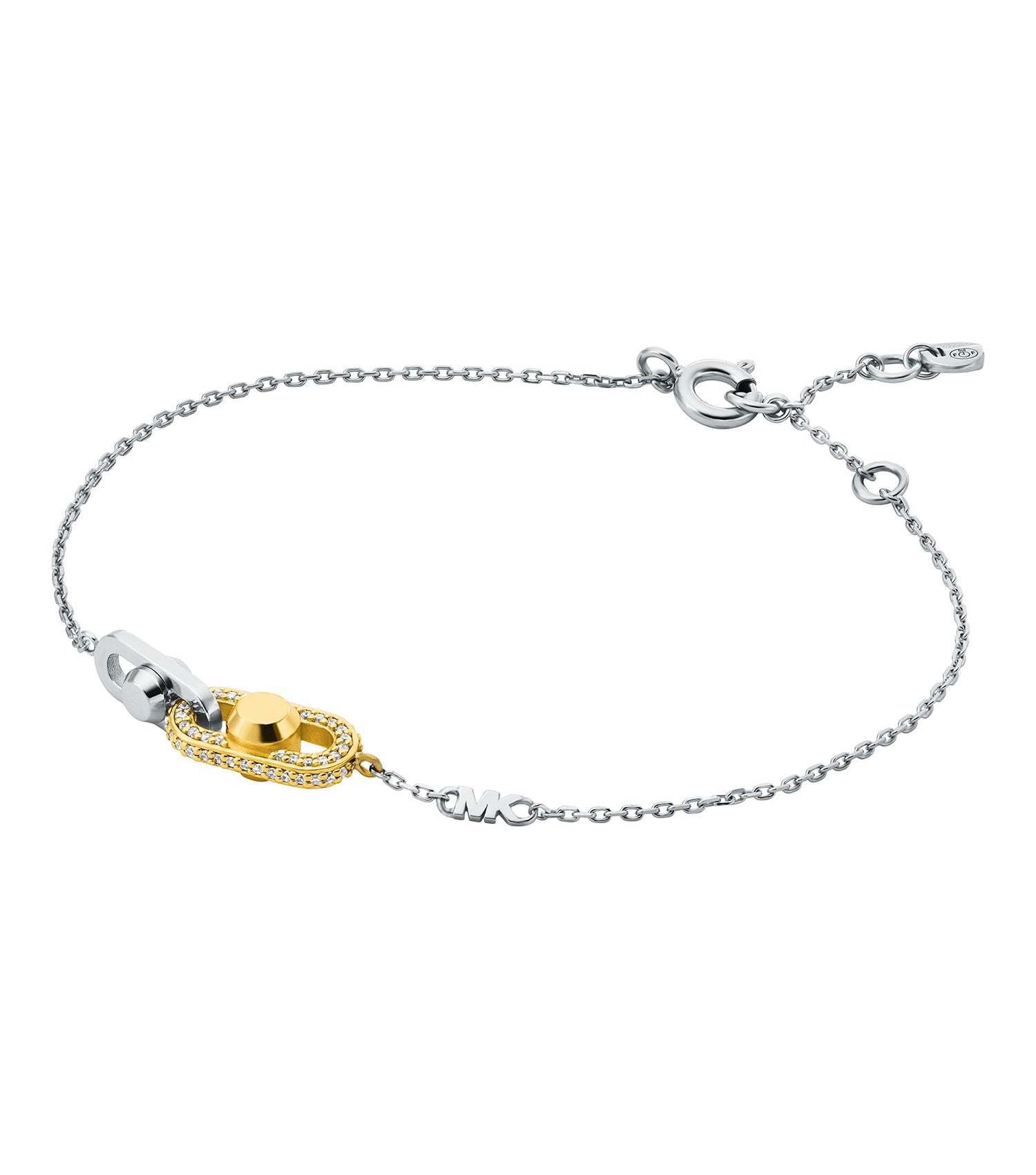 Women Premium Bracelet Silver Stainless Steel