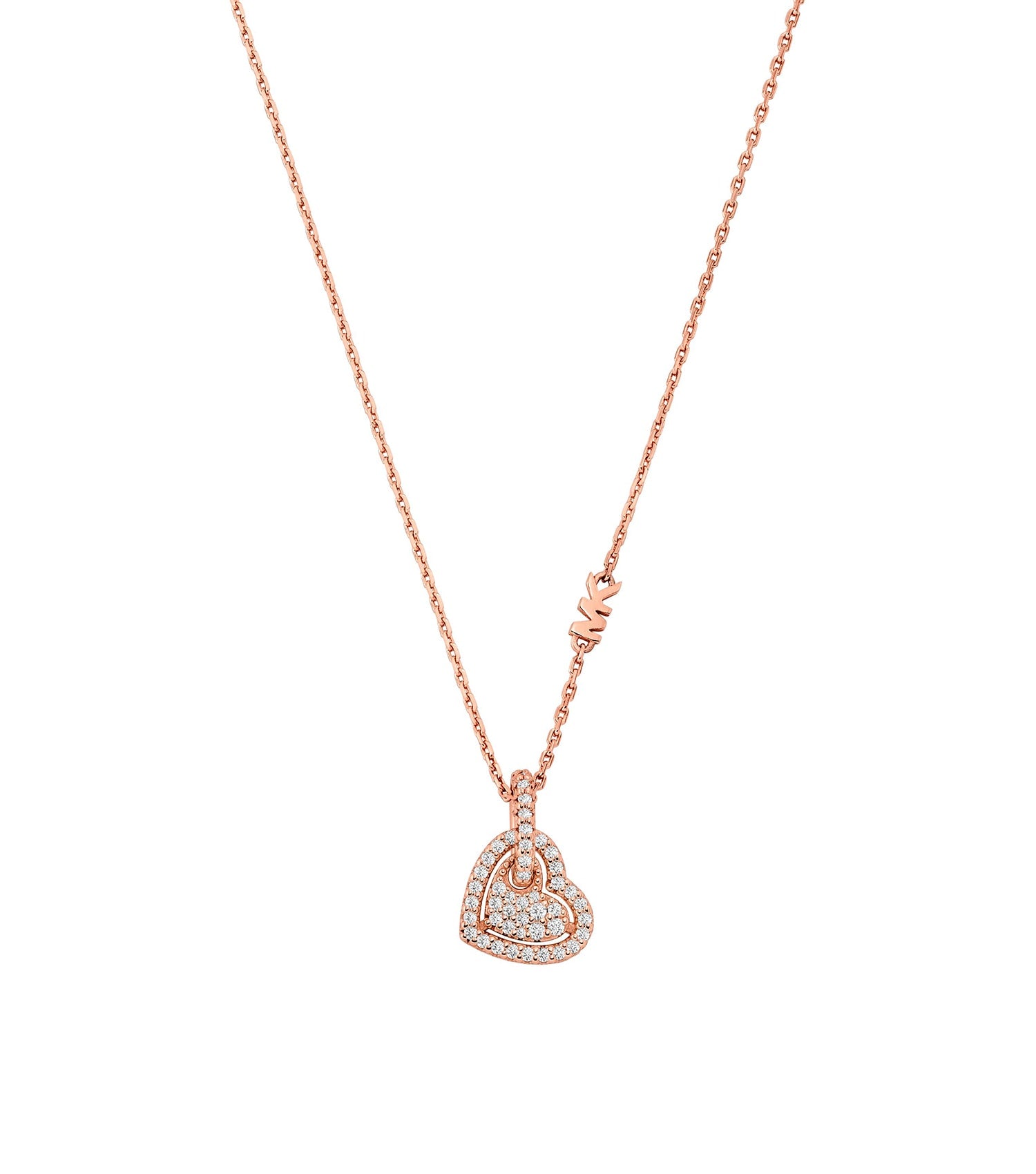 Women Premium Necklace Rose Gold Stainless Steel