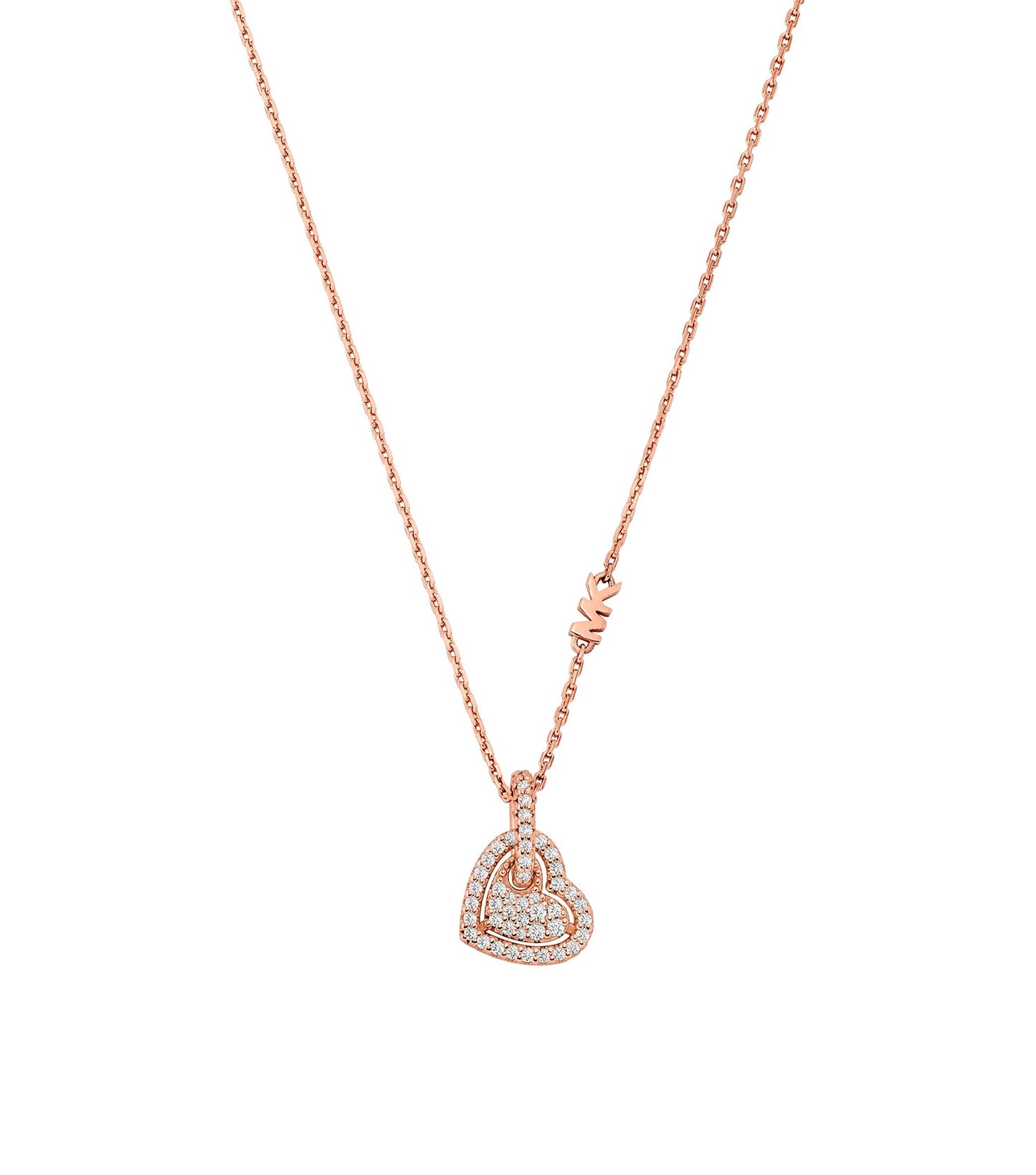 Women Premium Necklace Rose Gold Stainless Steel