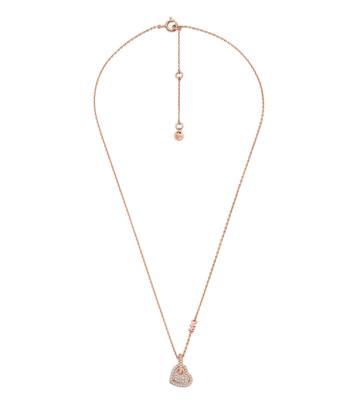 Women Premium Necklace Rose Gold Stainless Steel