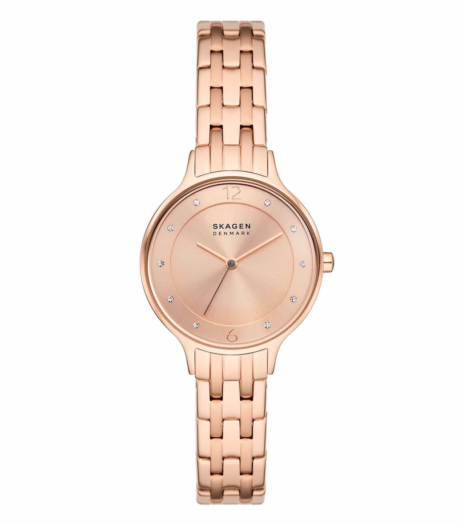 Women Anita Lille Quartz Watch 30mm with Rose Gold Dial